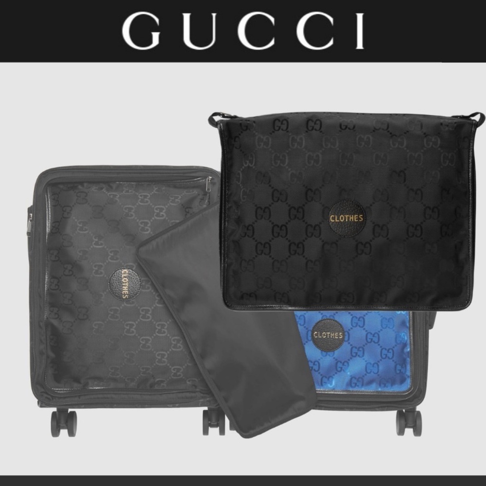 Large Gucci packing cube.Off the grid line.approx 14” x 18”. Never used,no box.